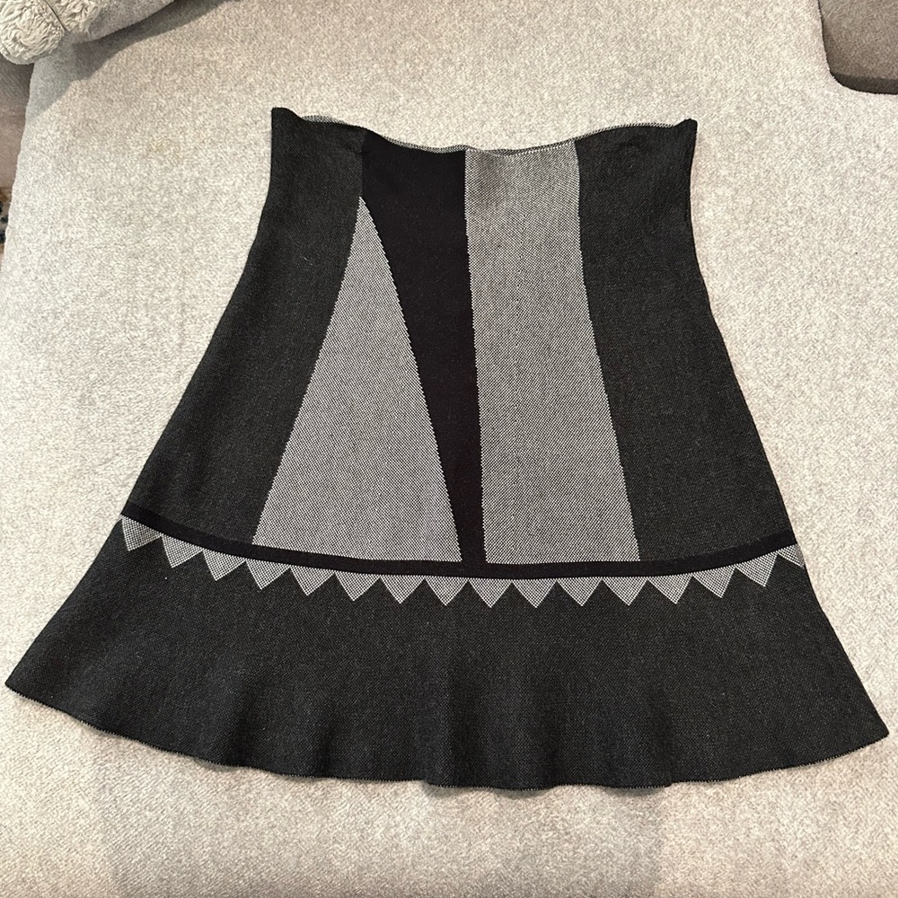 Max Studio Sweater Mini
Skirt Gray Black Size M/L NWT formal, cute skirt - Picture 2 of 5